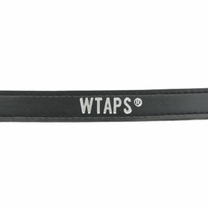 WTAPS ベルト ハトメ フェイクレザー 黒 ブラック /AN26 D