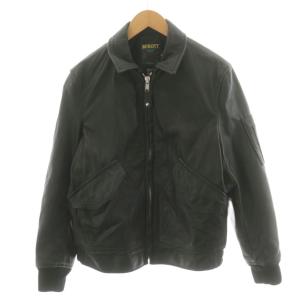 ×SUPREME レザージャケット S ブラック J63S9