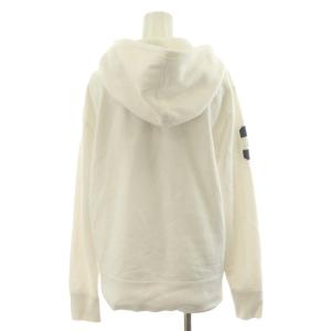 POLO RALPH LAUREN ビッグポニー パーカー ジップアップ ロゴ 刺繍 M 白 ホワイト 2116619820011018 /AN7