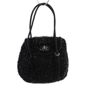 ハンドバッグ ワイヤーバッグ 黒 /YM