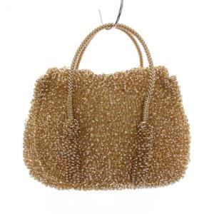 ANTEPRIMA ハンドバッグ ワイヤーバッグ ゴールド ベージュ /YM