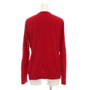 JOHN SMEDLEY カーディガン ニット 長袖 L 赤 レッド /YM