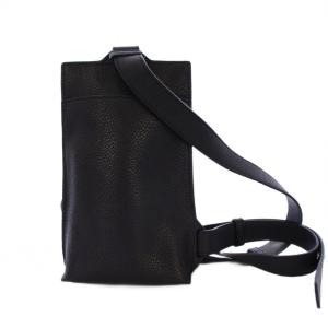 LOEWE アナグラム バーティカル Tポケット ショルダーバッグ ブラック C500P02X02