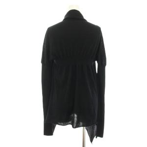 Alexander McQueen ニットカーディガン トッパー ウール S 黒 ブラック KRAQ-YA-1034 /YT