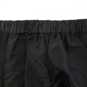 COMME des GARCONS COMME des GARCONS AD2009 フレアスカート イージー ひざ丈 ウエストゴム ボリューム シルク XS 黒 ブラック /BB