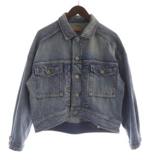 Cuffstrap Denim JK デニムジャケット ジージャン Gジャン 38 インディゴ ショート丈
