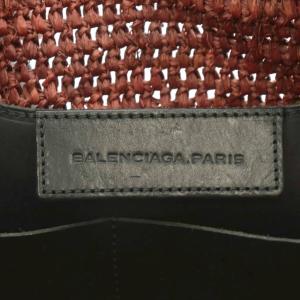 BALENCIAGA かごバッグ ブラウン ブラック 236741