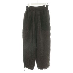 レオパードジャガードパンツ F ブラウン 0253416132