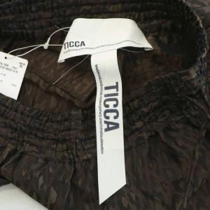 TICCA レオパードジャガードパンツ F ブラウン 0253416132