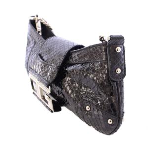 DOLCE&GABBANA ワンショルダーバッグ ブラック シルバーカラー