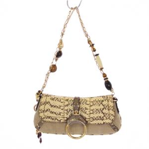 ワンショルダーバッグ パイソン アイボリー