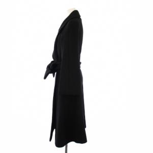 CELINE オールド カシミヤ チェスターコート 36 ブラック 28349/1601