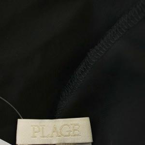 Plage 23AW  Washable Fibril ロングスカート 36 黒 ブラック 23060922107230