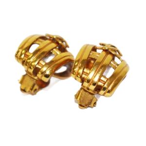 CHANEL 96P ココマーク イヤリング ゴールドカラー