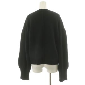 ADORE 22AW 大草直子コラボ ピュアカシミアニットトップス セーター 長袖 38 黒 ブラック 5312270928