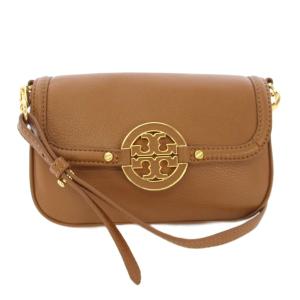 AMANDA CROSS-BODY ショルダーバッグ ポシェット ポーチ 2WAY レザー キャメル 50009093