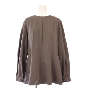 theory luxe NEW SAXONY SEINE MELA セットアップ カットソー 長袖 クルーネック スラックスパンツ