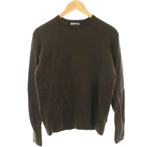 PRIMARY CHAYA ニット セーター ウール 長袖 38 茶 ブラウン 03-0301733-380-038