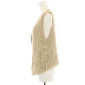 SLOBE IENA 25SS ニットジレ ベスト F ベージュ 25080912252020 /HN