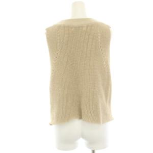 SLOBE IENA 25SS ニットジレ ベスト F ベージュ 25080912252020 /HN