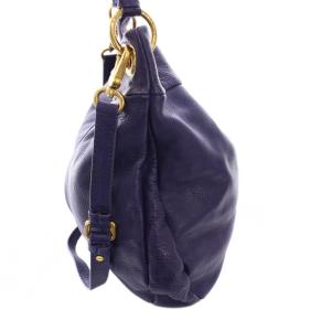 MARC by MARC JACOBS Classic Q Hillier Hobo ハンドバッグ ワンショルダー 2WAY レザー 紫 パープル