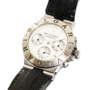 ディアゴノ クロノグラフ クオーツ 腕時計 シルバーカラー CH35S ジャンク品