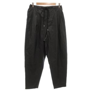 パンツ テーパード イージー 2 黒 ブラック /NU