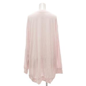 gelato pique ルームウェア ナイトウェア Tシャツ カットソー チュニック 長袖 アイス柄 F ピンク /NU