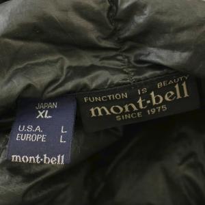 mont-bell EXライトダウンジャケット ダウンジャケット XL 黒 ブラック 1101365 /G