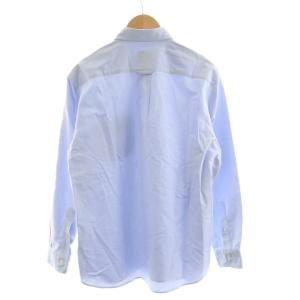 Brooks Brothers ワイシャツ ドレスシャツ 長袖 M 水色 ライトブルー 100042625 /RR
