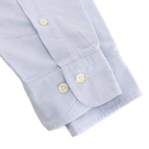 Brooks Brothers ワイシャツ ドレスシャツ 長袖 M 水色 ライトブルー 100042625 /RR