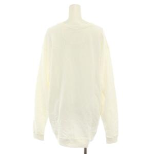 Framework 23AW ビッグ BIGロゴスエット スウェット トレーナー クルーネック 長袖 ロゴプリント 白 ホワイト