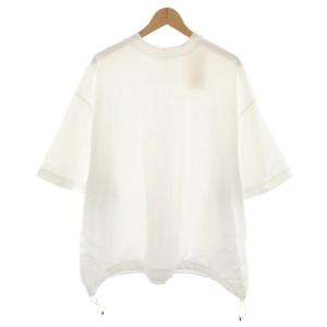バルーンダブルレイヤードメッシュショートスリーブTシャツ BALLOON DOUBLE LAYERED