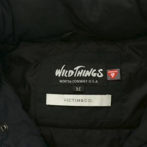 WILDTHINGS × ヴィクティム victim PRIMALOFT モンスターパーカー ベスト MONSTER VEST