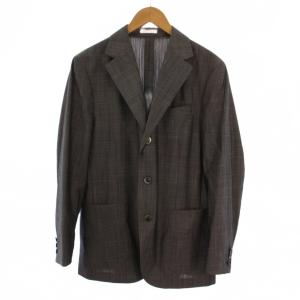 テーラードジャケット シングル 3B ウール 48 グレー /BM