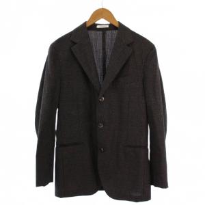 テーラードジャケット シングル 3B ウール 48 グレー /BM