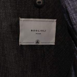 BOGLIOLI テーラードジャケット シングル 3B ウール 48 グレー /BM