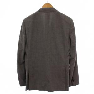 LARDINI テーラードジャケット 総裏地 シングル 3B ウール 48 グレー FI729AE /BM
