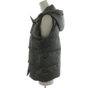 Theory MECHANIC TELLIE F ダウンベスト ジップアップ ダブル アウター S グレー 0302603