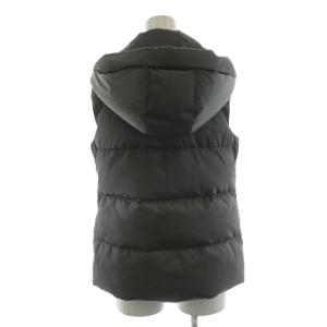 Theory MECHANIC TELLIE F ダウンベスト ジップアップ ダブル アウター S グレー 0302603