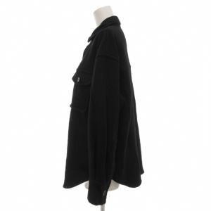 BEAUTY&YOUTH UNITED ARROWS タグ付き CPOシャツジャケット ブルゾン ウール S 黒 /YJ