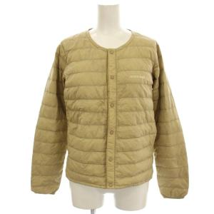 BEAMS コラボ Superior スぺリオダウン ラウンドネック ジャケット ノーカラー インナーダウン