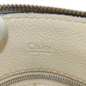 Chloe エディス ハンドバッグ トートバッグ レザー ベージュ /AN14 OH