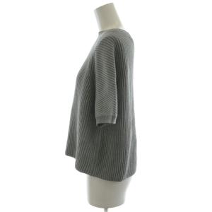 MAX MARA WEEKEND LINE ニット セーター 半袖 XS グレー 536618896700 /AN53