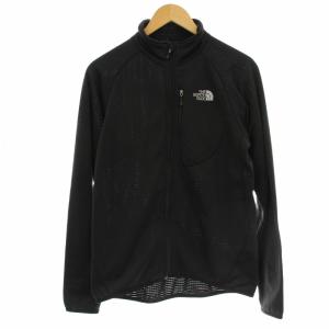 エクスペディションドライドットジップハイ 裏フリース ジャージ ジャケット L 黒 ブラック ON45102