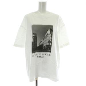 24SS PARISフォトTシャツ 半袖 F 白 ホワイト RDZ1041506A0004 /AP