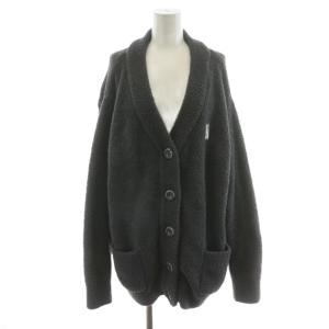 × BTS カーディガン フリース ロゴ M?L グレー PUNT245112 /AN56