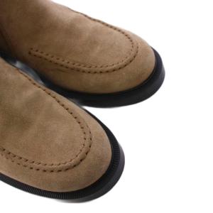 TOD'S チャンキーソール チェルシーブーツ 37 ブラウン
