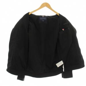 TOMMY HILFIGER セーリングジャケット ブルゾン ジップアップ ナイロン S 黒 ブラック 78B2079 /KU