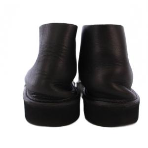 AURORA SHOES チャッカブーツ シューズ レザー 7D ブラック /BM